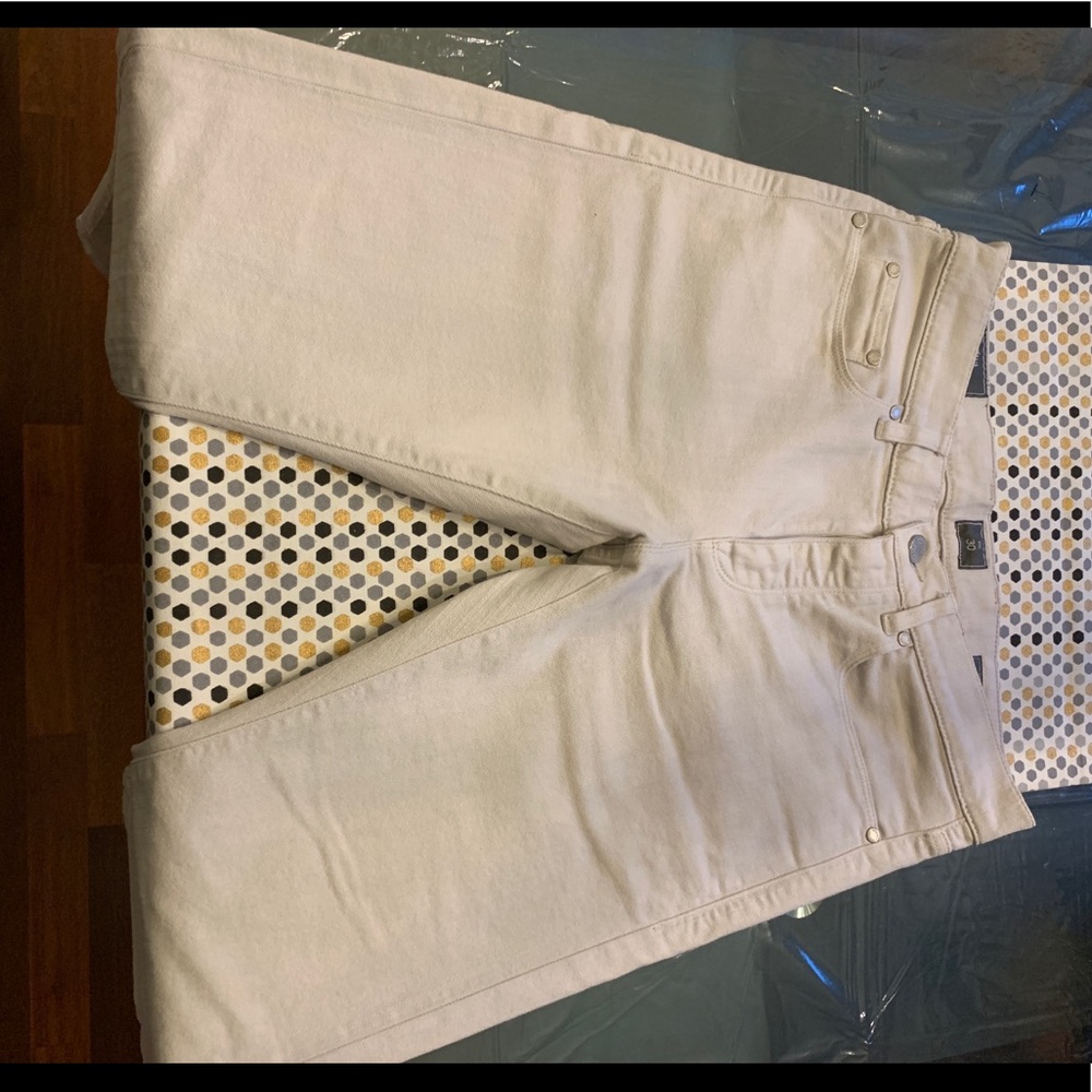Men’s Z Zenga White Slim Fit Jeans Size 30